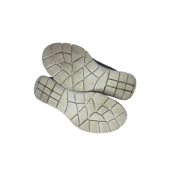 Skechers Goga Max Womens 8 Go Walk Lightweight Gray Mesh Comfort Walking Shoes - Picture 5 of 10